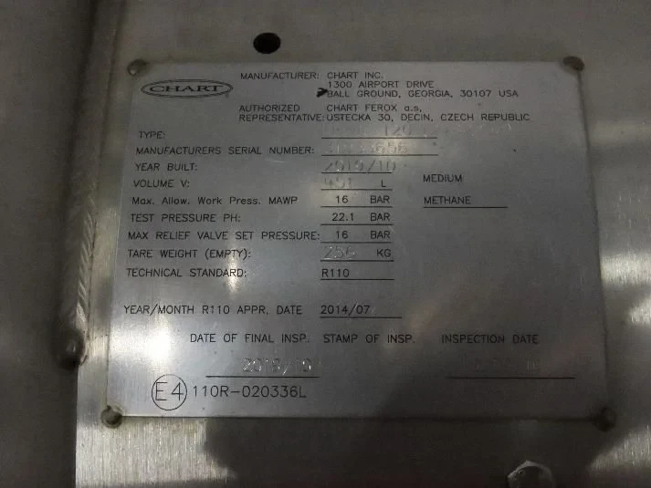 Scania - 2859386 LNG tank 406L Bild 6