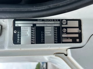 DAF CF 250 FA 2016 - Space Cab / 622 dkm image 18
