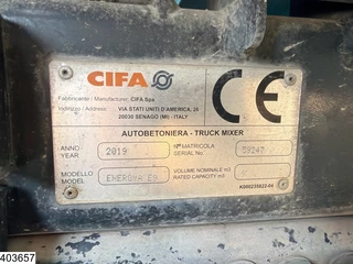 Iveco Stralis 2019 - 400 CNG 8x2, EURO 6, CIFA 9m3, CNG изображение 11