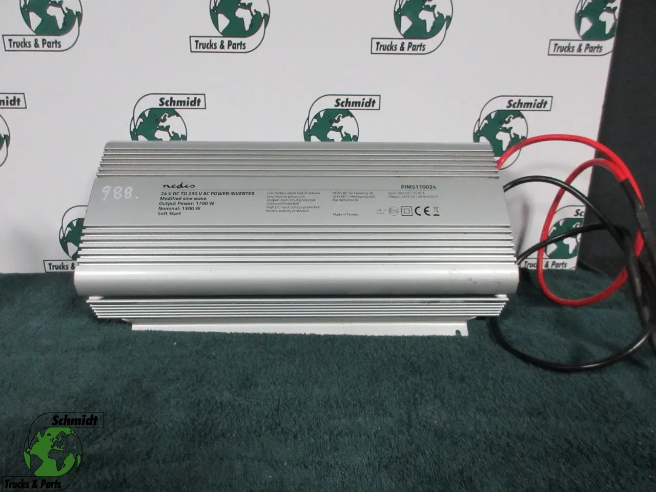 MAN - NEDIS OMVORMER 24V DC TO 230 V 1700W 1500W MODEL 2020 image 1