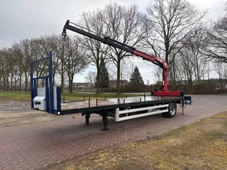 VERHAGEN MV 7000 BE 2004 - Be oplegger 8 TON met HMF kraan bild 1