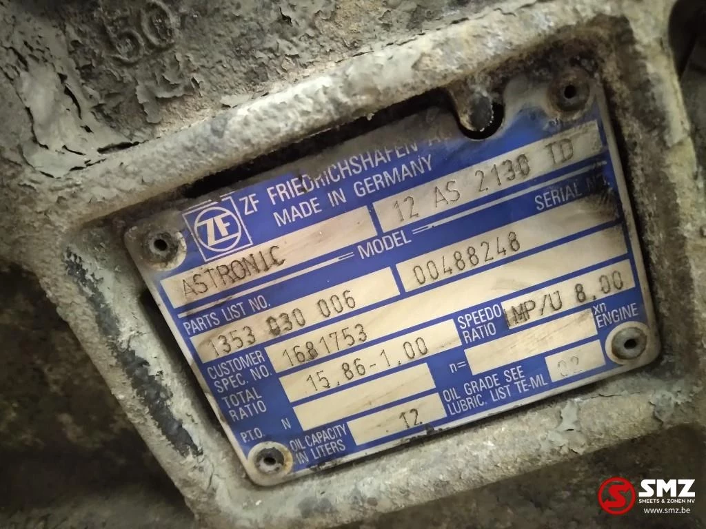 DAF - Occ Versnellingsbak DAF 12AS2130TD voor onderdelen immagine 3
