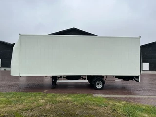 Tracon N/A 2003 - be oplegger gesloten laadklep 1000 kg stuur as imagen 2