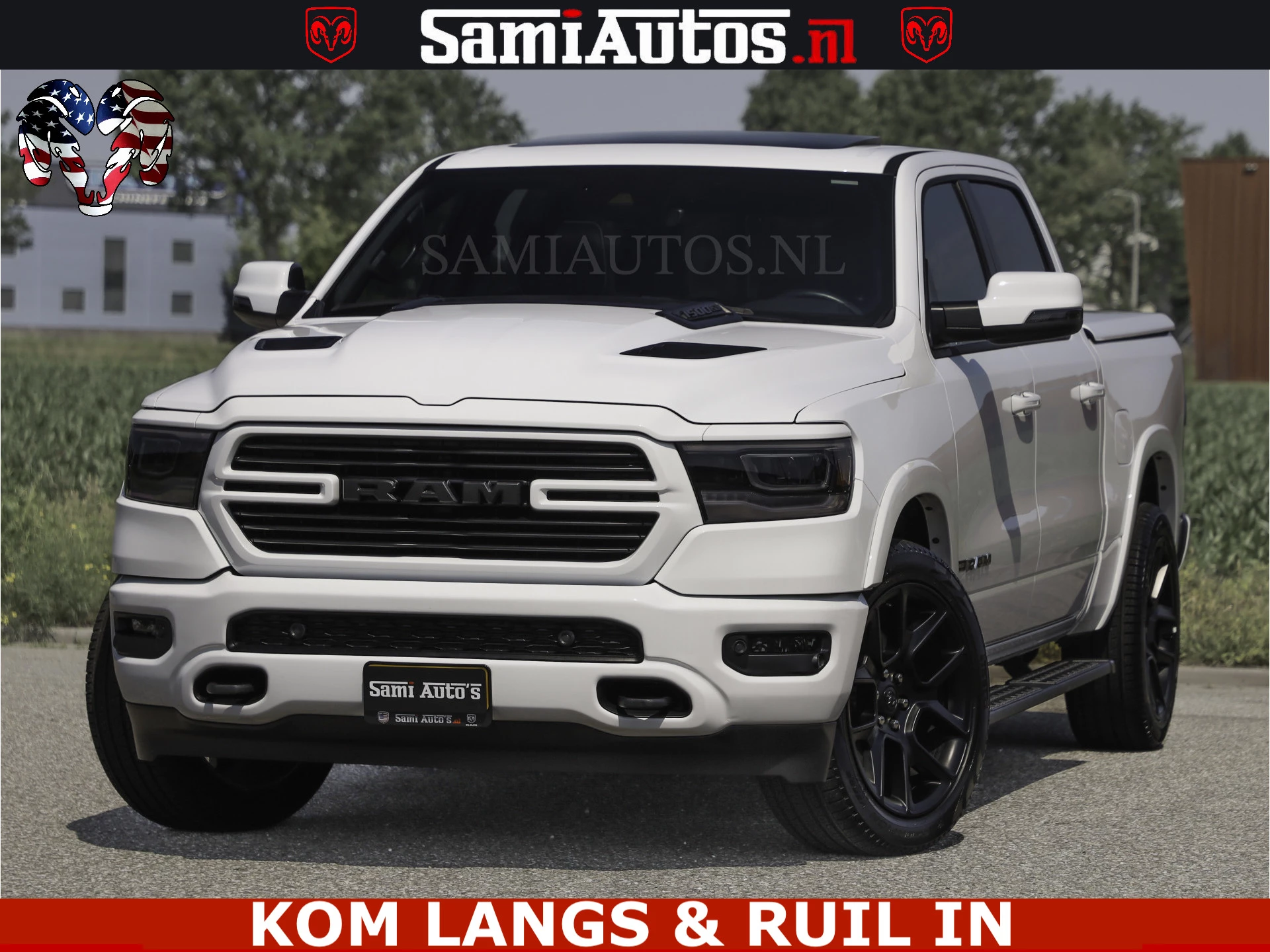 Dodge Ram Pick-Up 2024 - SPORT V8 5.7 402PK | Krachtige Hemi | Panorama Dak | 12' Scherm image 7