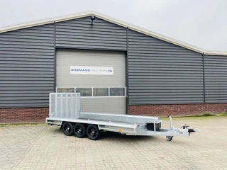 Vlemmix machinetransporter 3500 kg 400x180 NIEUW met graafbakplateau / opbergkist 2026 afbeelding 2 miniatuur