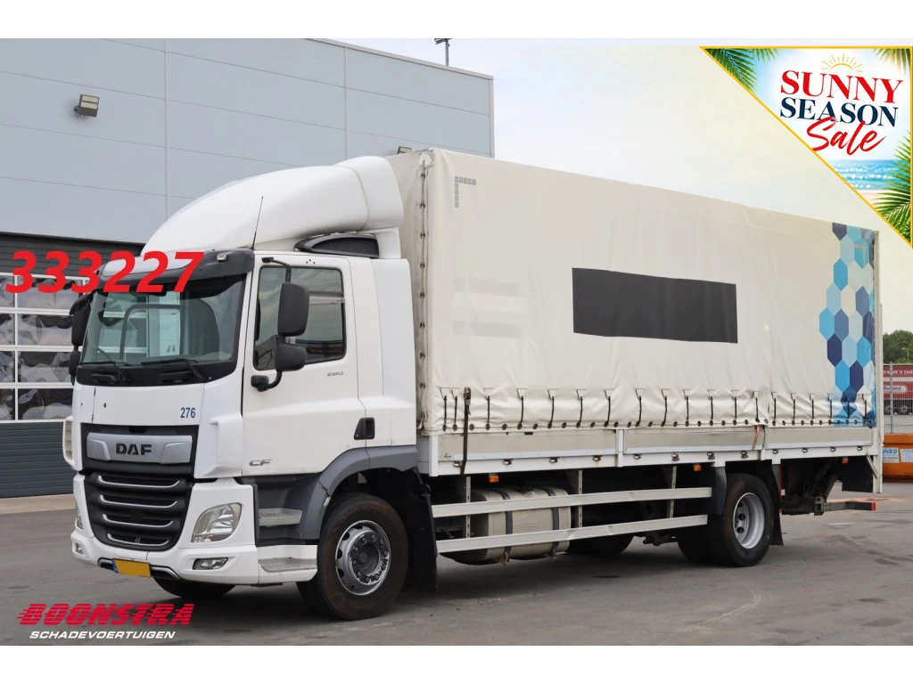 DAF CF 2021 - 260 LBW Bordwande 4X2 Euro 6 393.856 km! Airco image 1