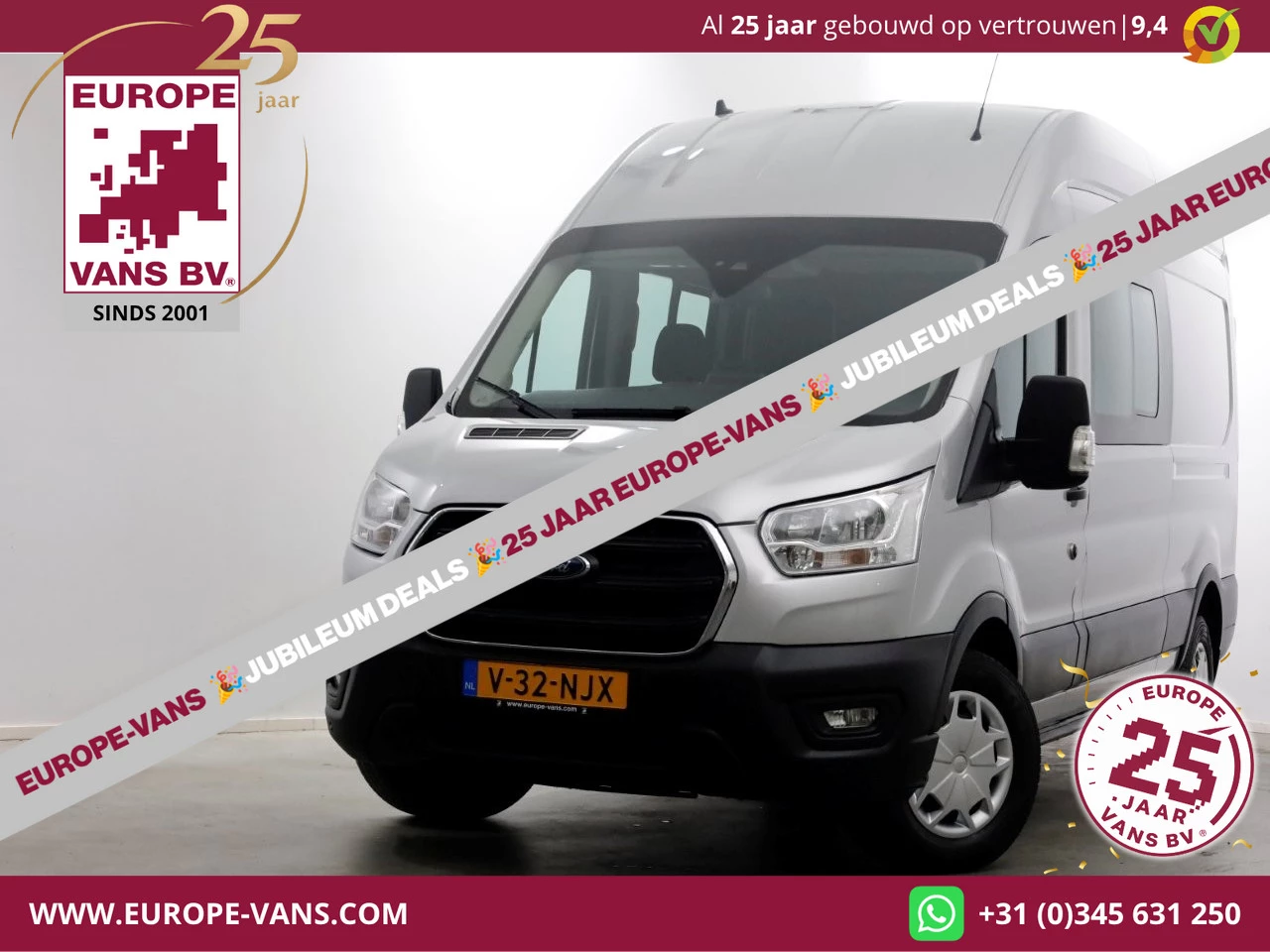 Ford Transit 2022 - 350 2.0 TDCI 130pk L3H3 D.C. Trend Airco/Navi/Camera 06-2022 immagine 1