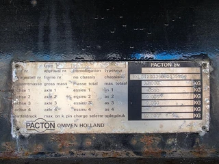 Pacton TXD 339 - BPW - Drum 1994 - N/A afbeelding 9