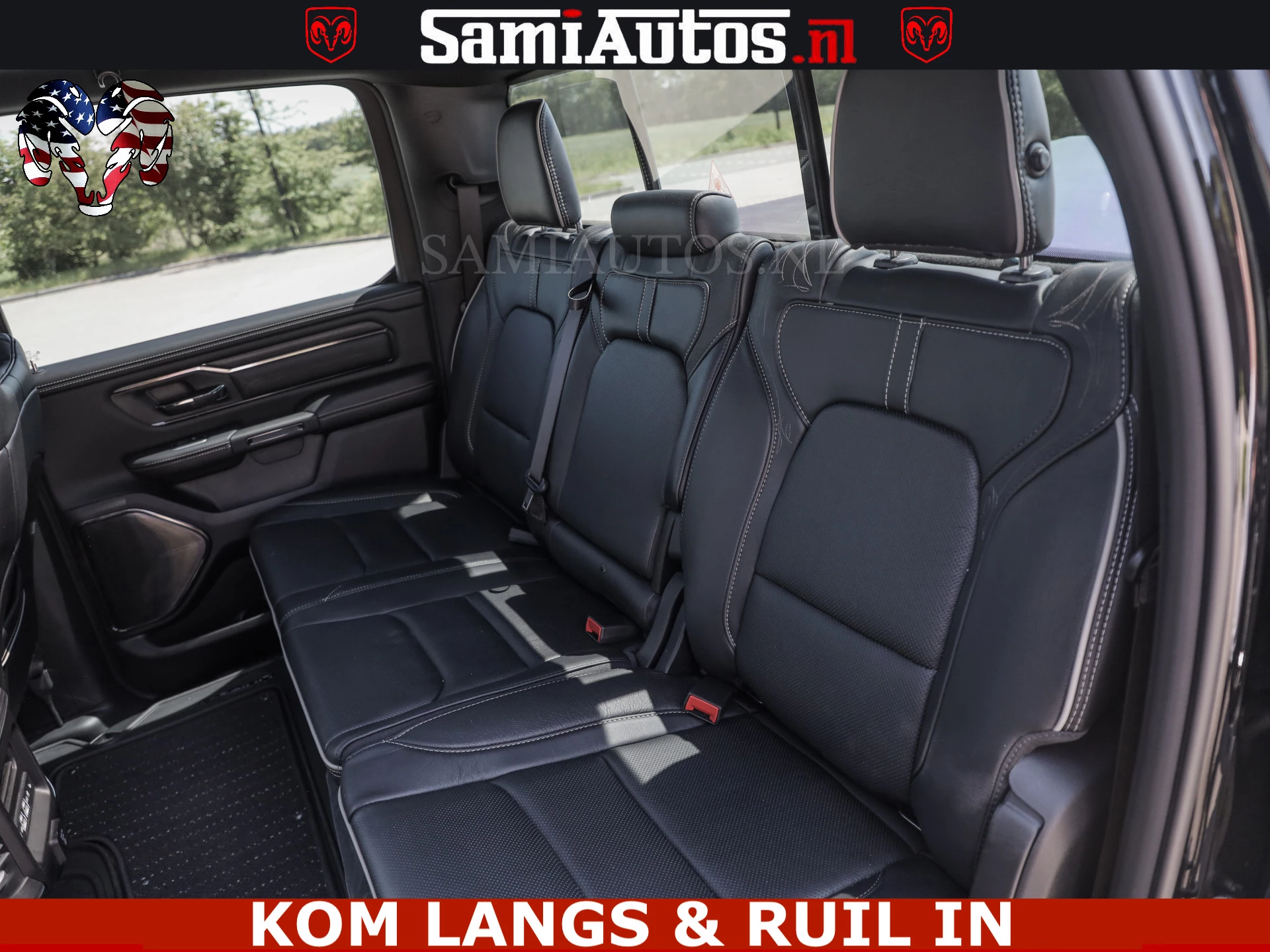 Dodge Ram Pick-Up 2024 - LIMITED HULK | 5.7 V8 402PK HEMI | RAM VOL | HUD | LUCHTVERING | PANO | MWK KLEP | DC | 5 PERS | afbeelding 73