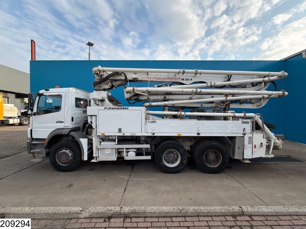 Mercedes-Benz 2008 - Axor 2633 6x4, Putzmeister, Bladgeveerd, Steel spring afbeelding 17