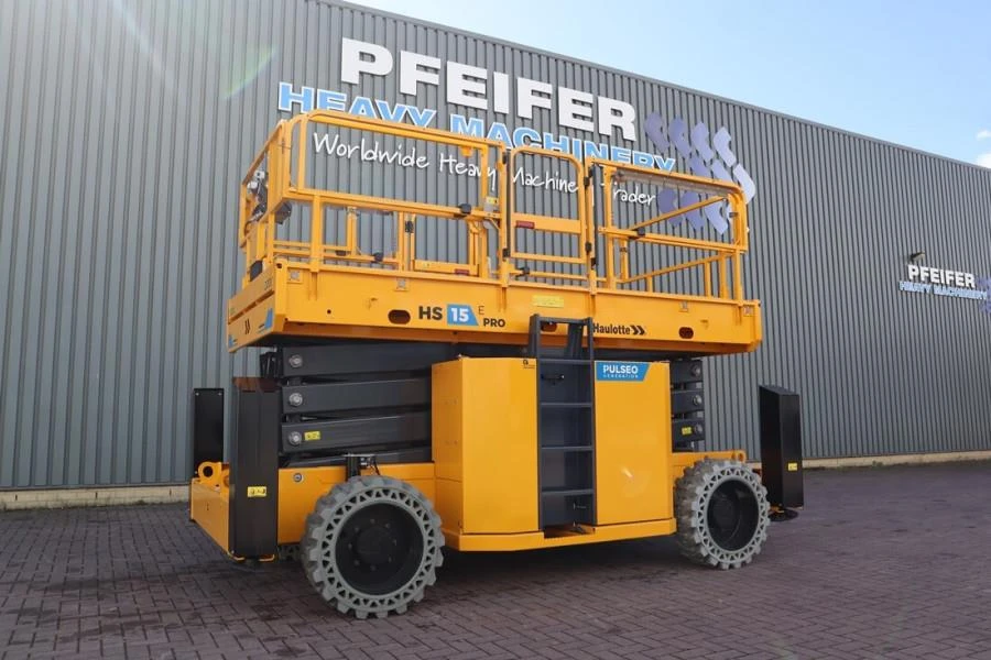 Haulotte 2022 - HS15EPRO Valid Inspection, Full Electric 4x4 Drive image 1