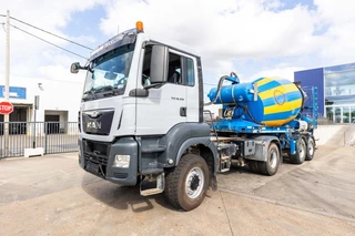 MAN TGS 2014 - 18.400 BLS-4X4+LIEBHERR 10M3(2018) te koop