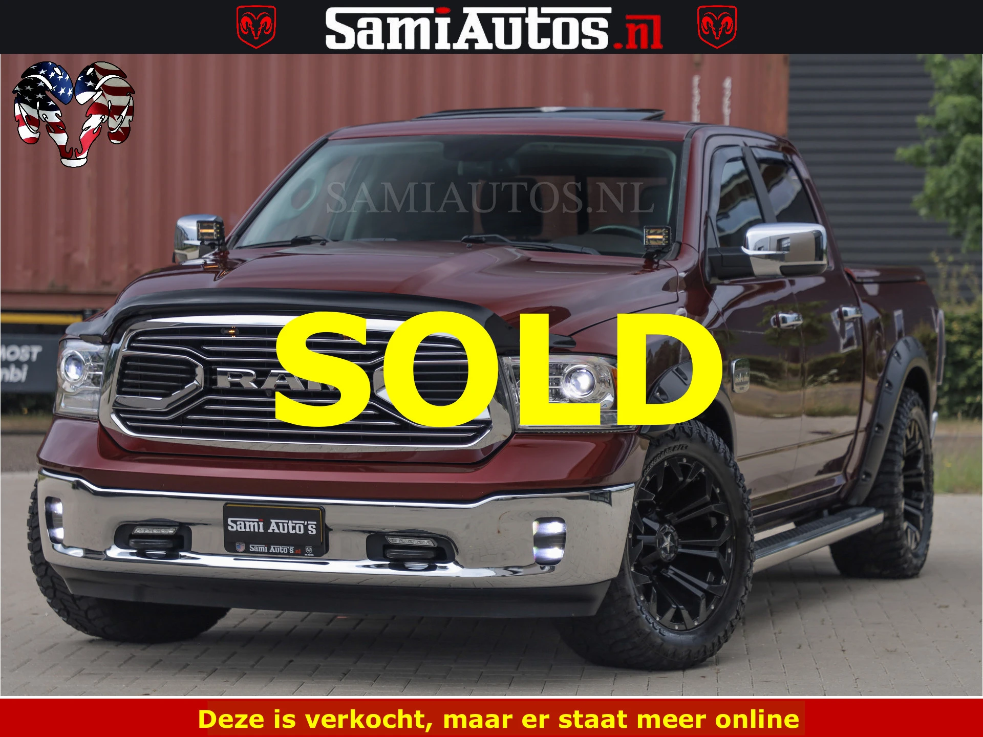 Dodge Ram 1500 2017 - HULK | 5.7 V8 | MARGE BTW VRIJ | LUCHTVERING | LONGHORN | GROOTSCHERM | WIDE BODY | 5 PERSOONS DUBBELE CABINE | obrázek 47