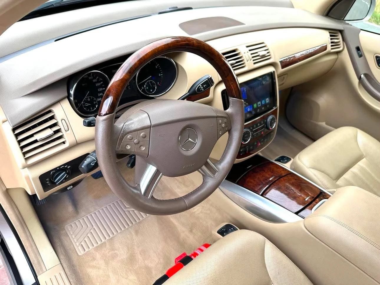 Mercedes-Benz R-Klasse 2007 - 500 Lang 4-Matic 6 PERSOONS YOUNGTIMER 5.5BENZ. 388 PK afbeelding 23