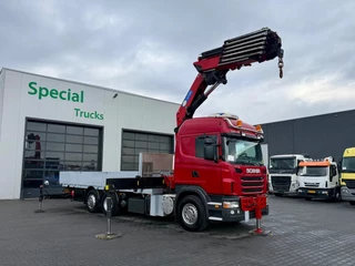 Scania G 2011 - G420 6x2*4 / EEV / Retarder / HMF 4720 K6 (Lier/Winch) te koop