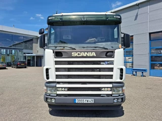 Scania G 2004 - 124G-420 / RETARDER / PALFINGER PK32080 / DOUBLE TANK / AIRCO / GOOD CONDITION / MANUAL / EURO-3 / 2004 bild 10