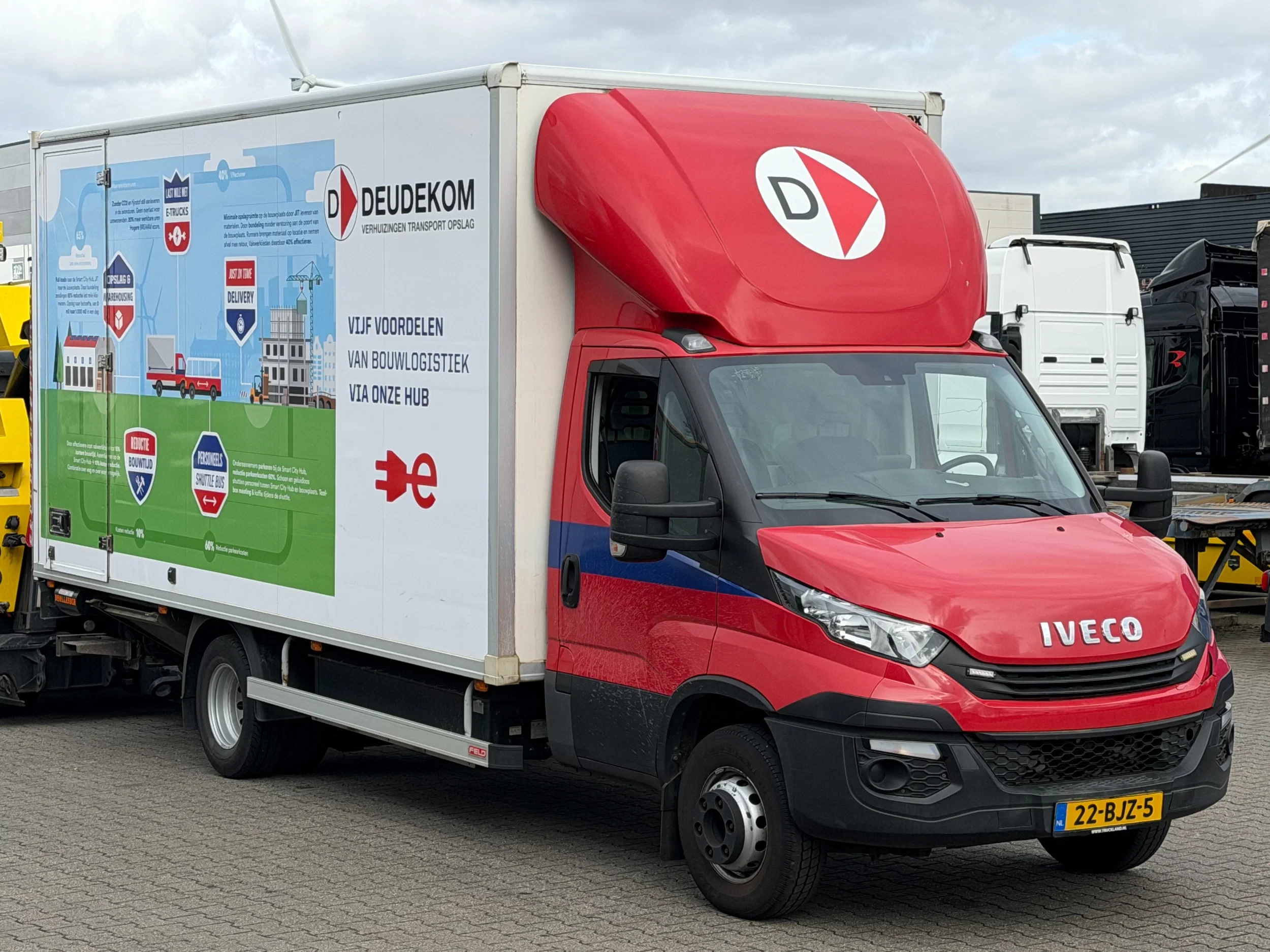 Iveco Daily 2017 - 70 150 Volledig Elektrisch/DEFECT! Gesloten Opbouw + Laadklep obrázek 2