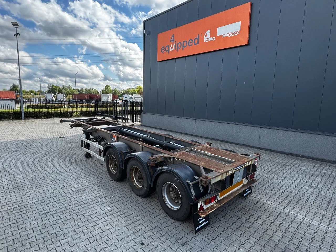 DESOT 1994 - 20FT/30FT ADR-Chassis, Liftachse, Heckbundig, 2x vorhanden afbeelding 20