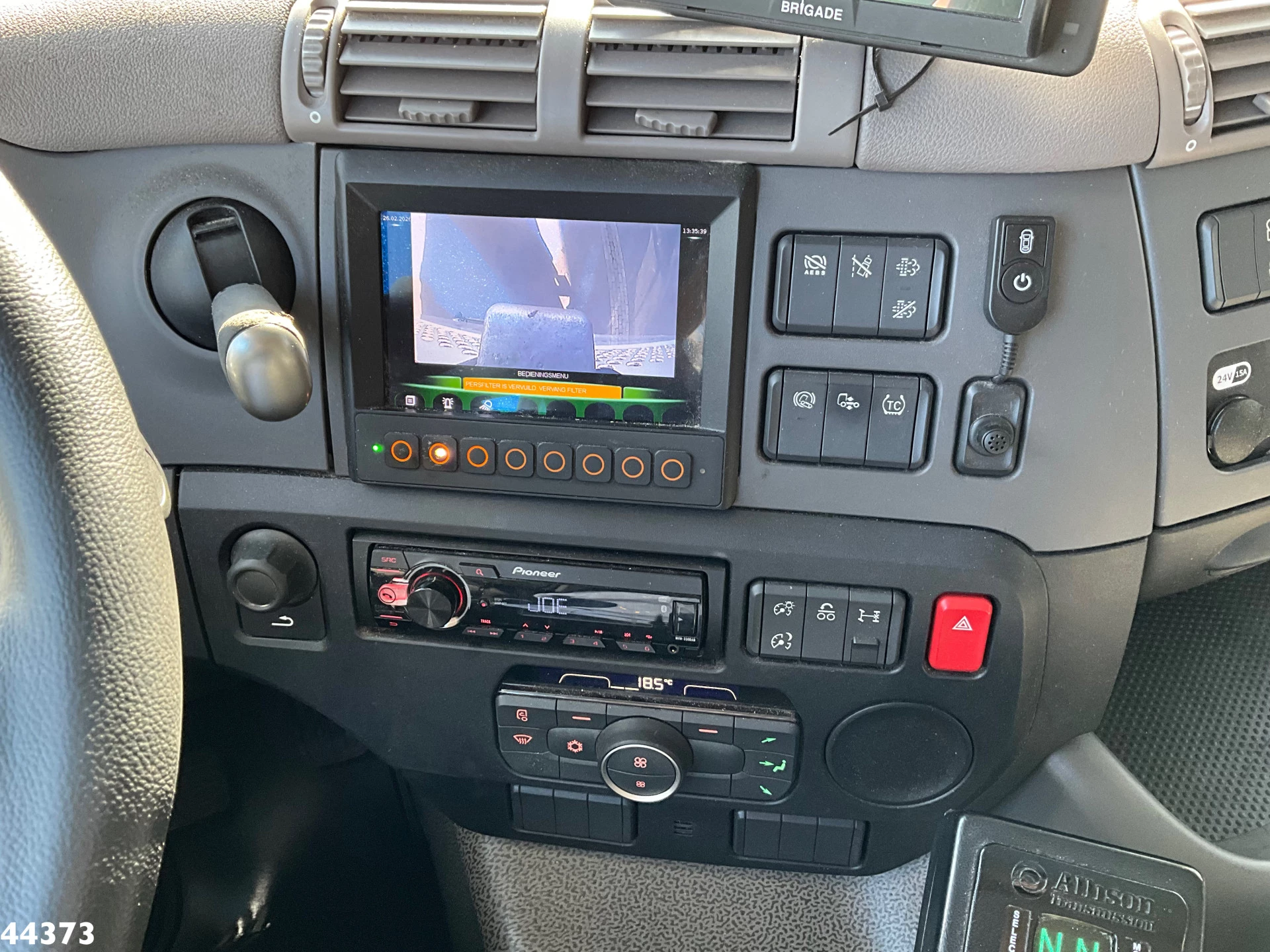 DAF FAN CF 340 Euro 6 Hiab 23 Tonmeter laadkraan Just 54.623 km! 2021 afbeelding 14