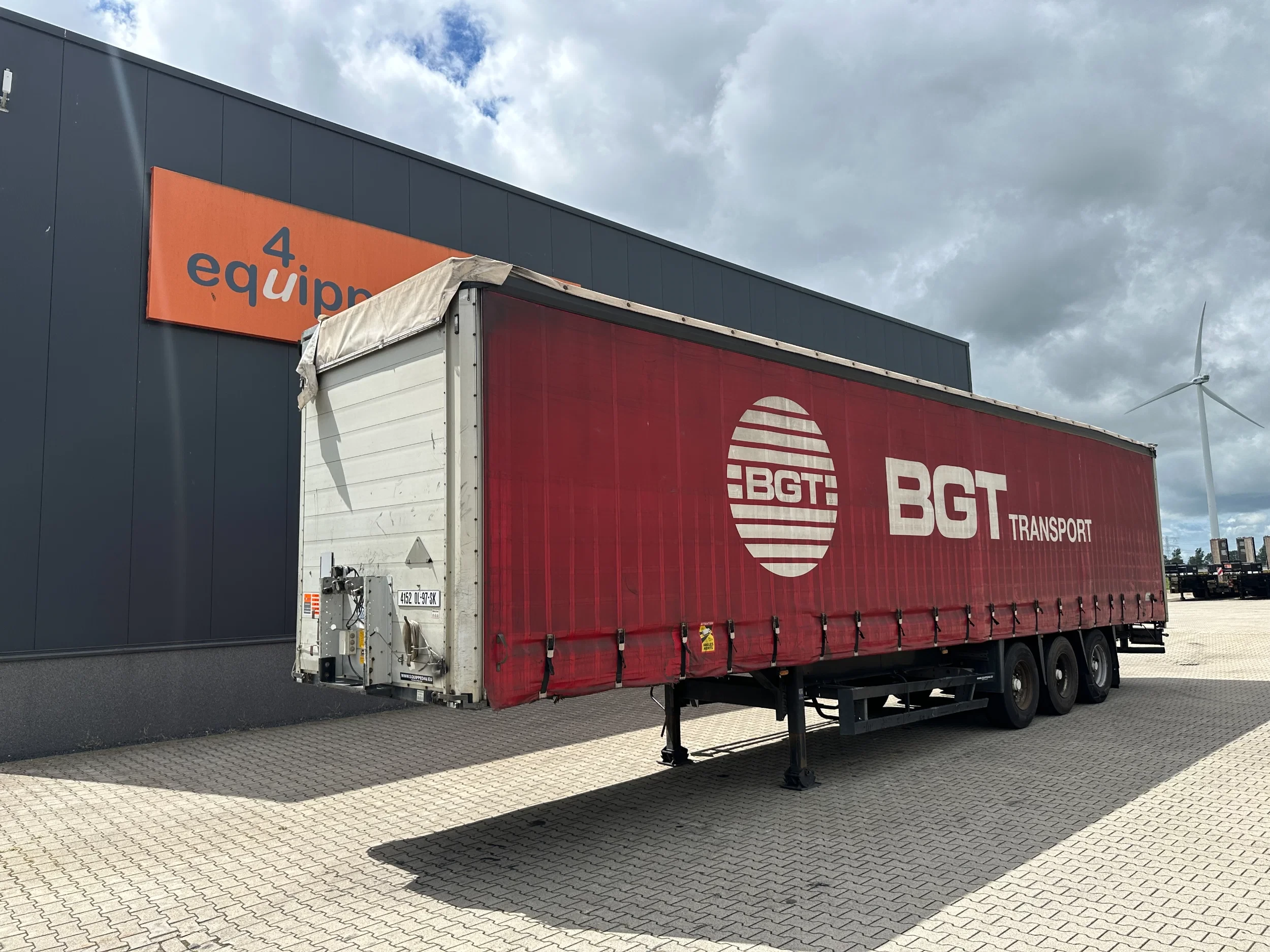 Trailer 2008 - BPW DISC / HARDWOODEN FLOOR / NL-TRAILER / APK: 10-2026 afbeelding 35