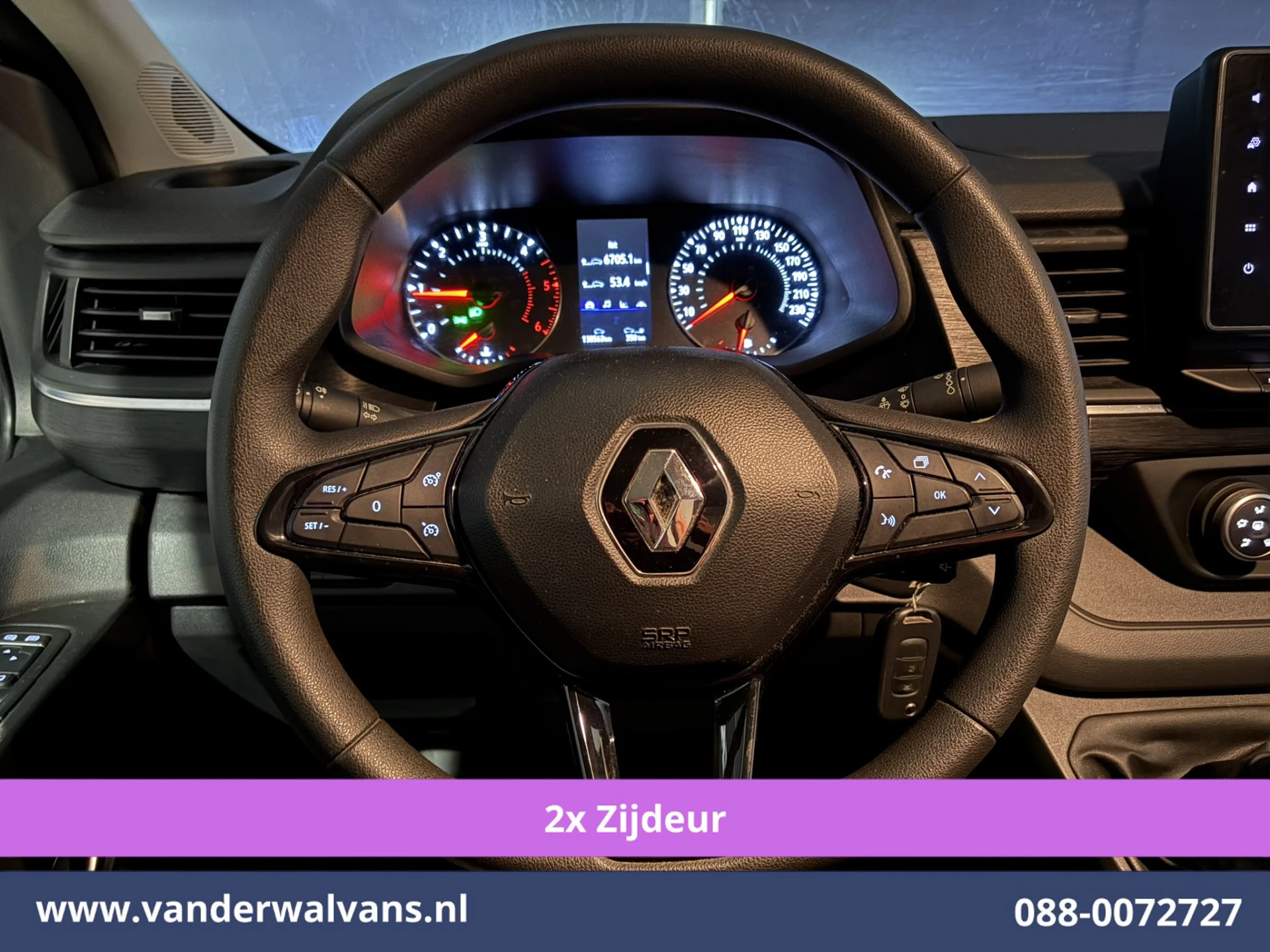 Renault Trafic 2023 - 2.0 dCi 131pk L2H1 Euro6 Airco | 2x zijdeur | LED | Apple Carplay | Cruisecontrol afbeelding 6