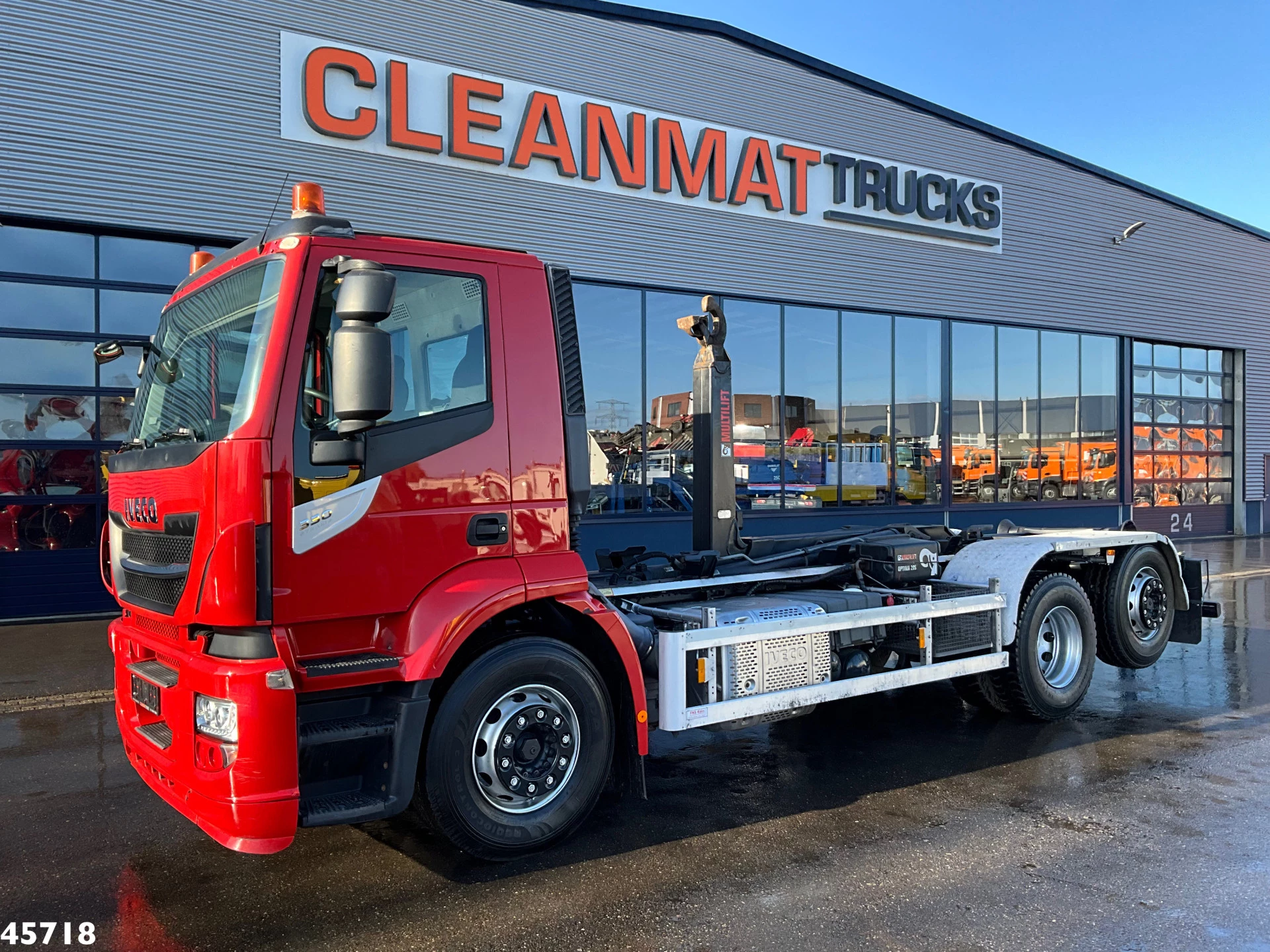 Iveco Stralis 2018 - AD260S33 Euro 6 Multilift 20 Ton haakarmsysteem Just 197.693 Km! Bild 2