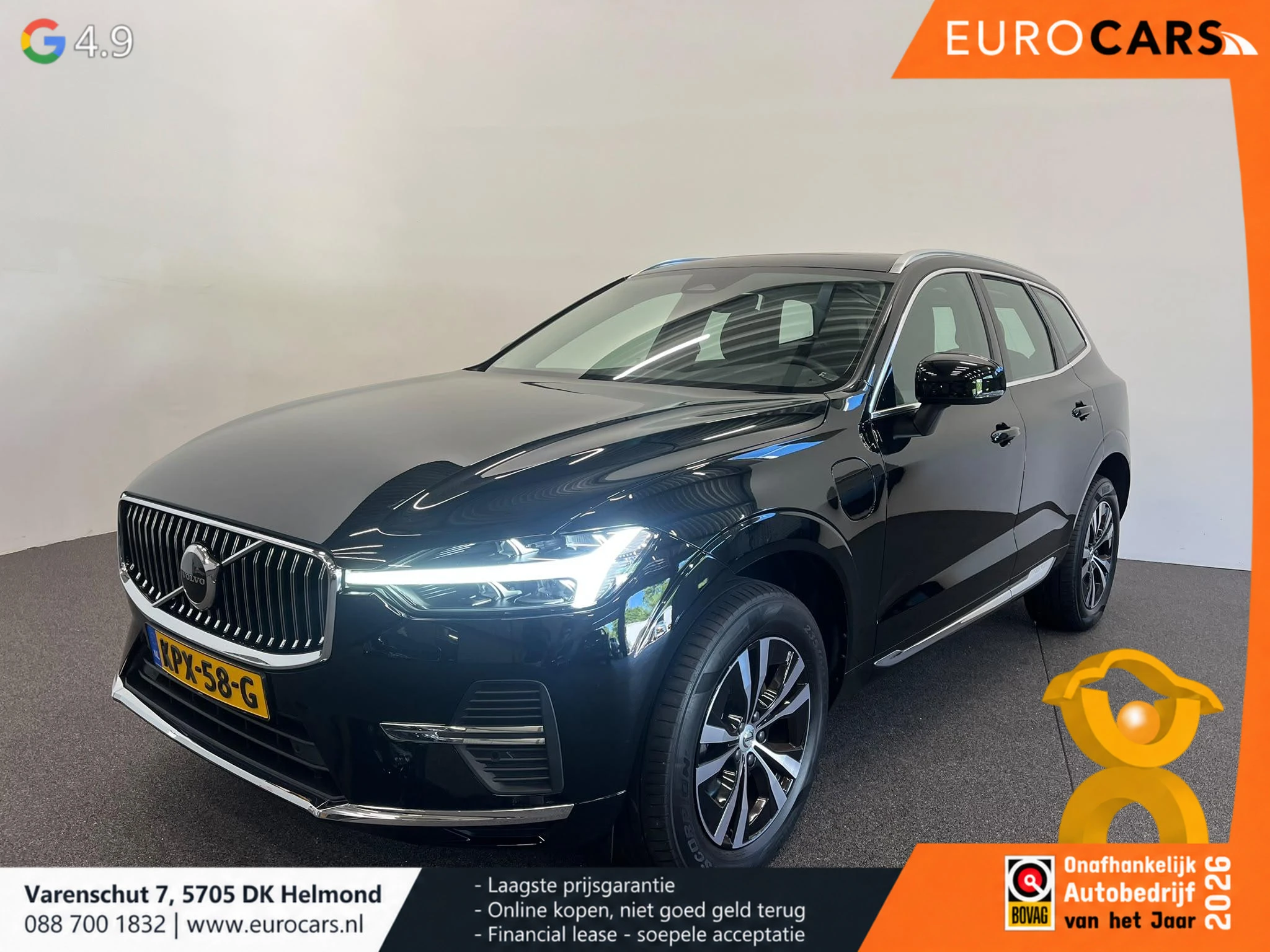 Volvo XC60 2022 - 2.0 T6 Plug-in hybrid AWD Core Bright afbeelding 1