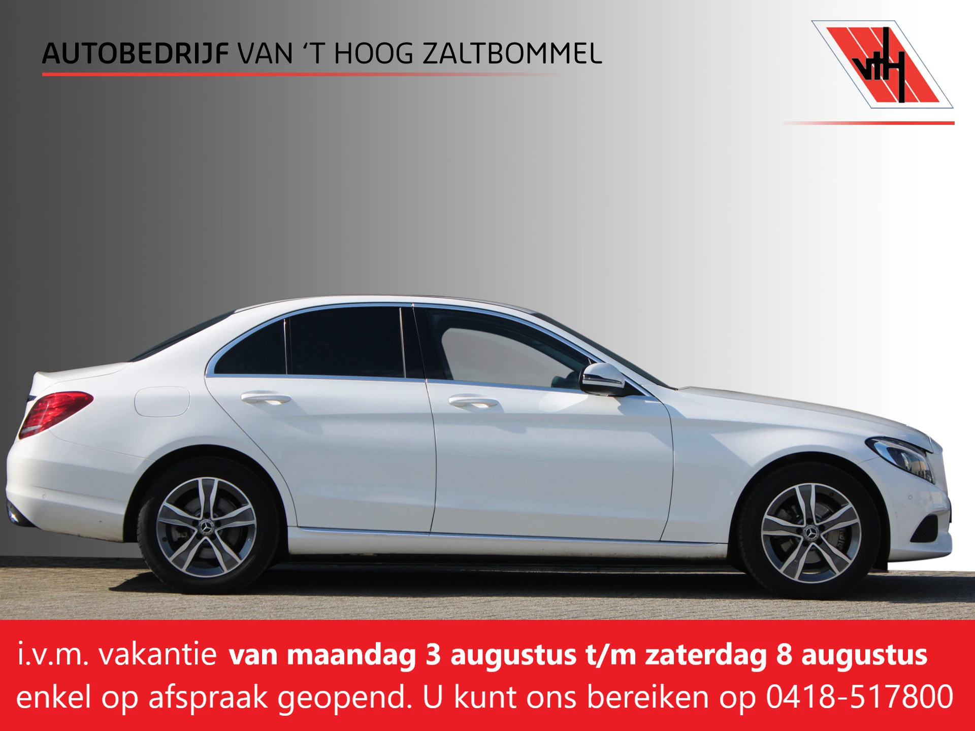Mercedes-Benz C-Klasse 2017 - 180 AUT9 Avantgarde CAMERA NAVI TREKHAAK NL AUTO afbeelding 1