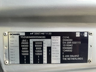 Scania G 2020 - G450 NGS XT / 6x4 / Hookarm 20T / Hub Reduction image 15