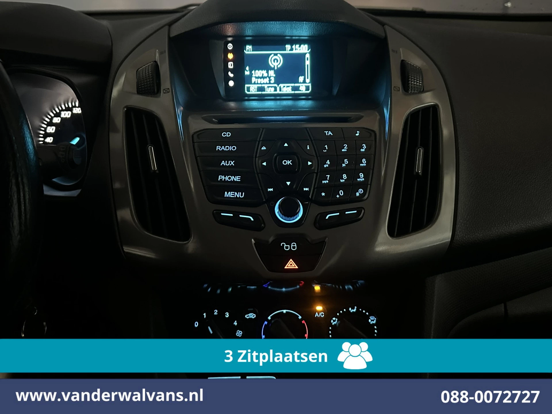 Ford Transit Connect 2016 - 1.5 TDCI L1H1 Euro6 Airco | 3-Zits | 2x Zijdeur | Trekhaak | LM Velgen | Verwarmde Voorruit obrázek 12