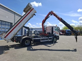 MAN TGM 2010 - 18.250 / HMF 1430 K2 REMOTED CRANE / ROTATOR / 3SIDE TIPPER / 369581 KM / TUV:29-10-2026 / AUTOMATIC / EURO-5 / 2010 immagine 11