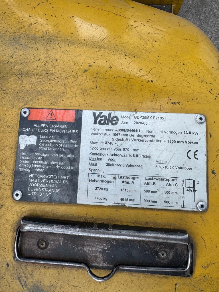 Yale 2020 - GDP 30 MX afbeelding 6
