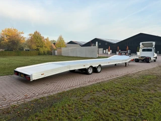 Veldhuizen P47-2 2018 - Be oplegger 8 TON ambulance auto transporter 12.80 CM afbeelding 3 miniatuur
