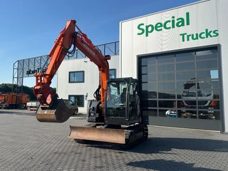 Hitachi N/A 2015 - ZX85US-5A / Lehnhoff snelwissel met zwenkmotor / 3279h !! / Graafmachine / Excavator / Bagger image 5