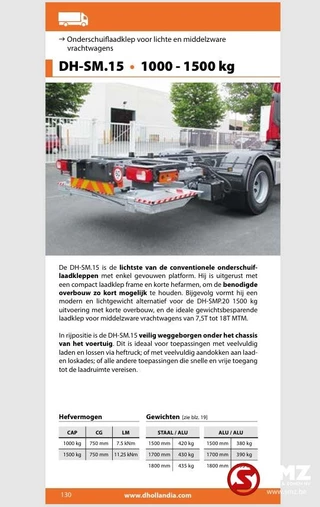 Dhollandia N/A 2023 - Occ laadlift DH.SM.15 Dhollandia bild 13