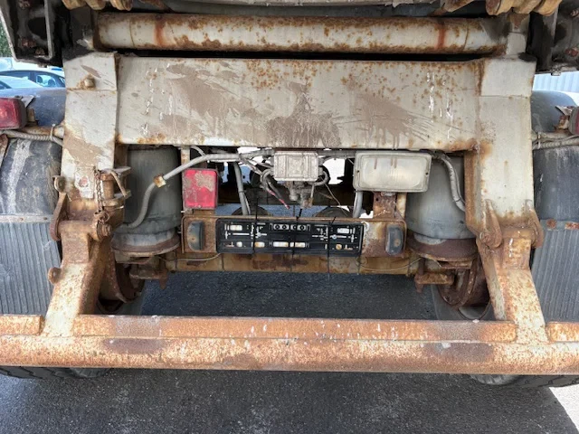 Langendorf 1994 - 2 Axle Alu Tipper , Steel chassis , Drum Brakes , German trailer afbeelding 8