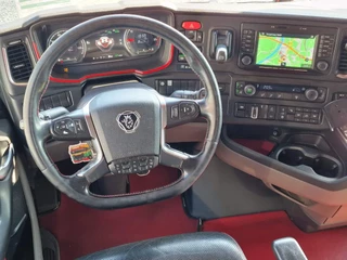 Scania S 2020 - S580 V8 NGS Highline 6x2 - BDF - Retarder - Full air - Custom interior - Loadlift - Fridge - obrazek 12