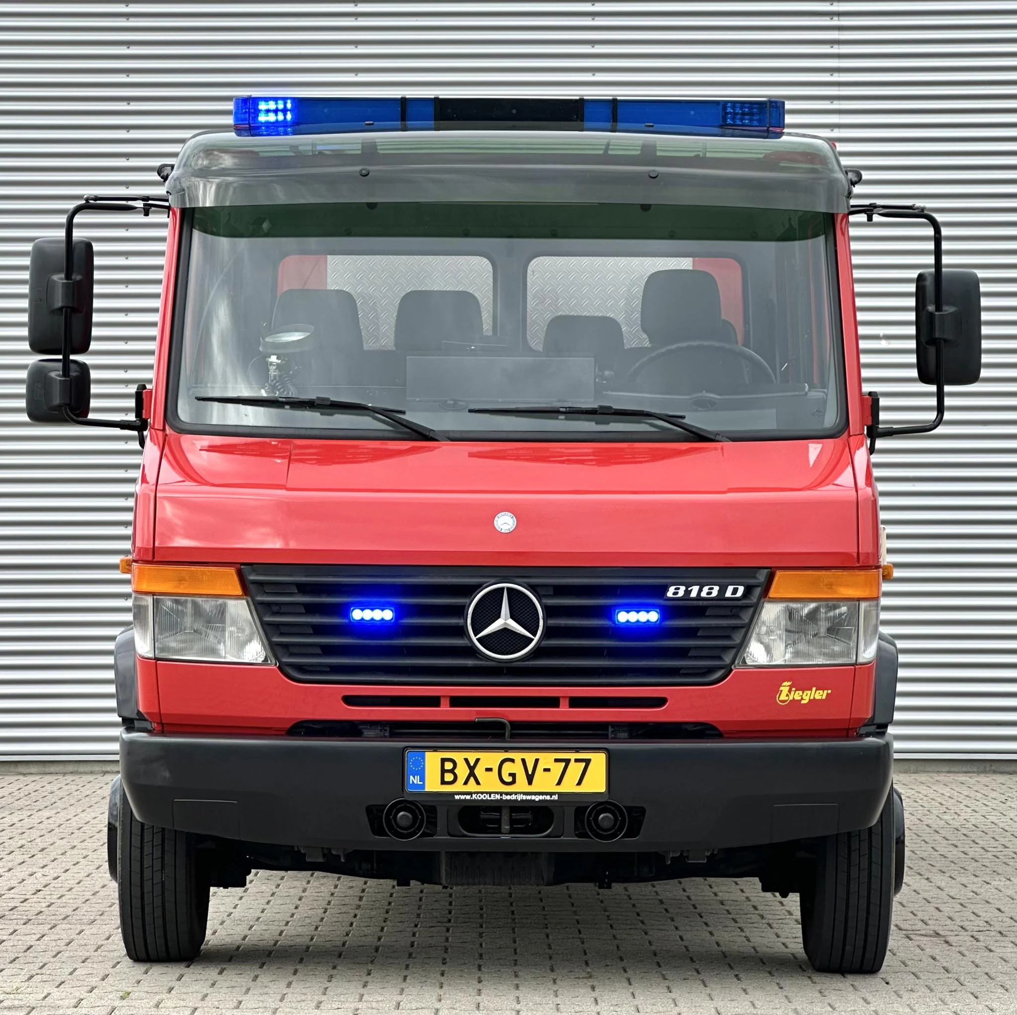 Mercedes-Benz 818d Vario Brandweerwagen euro 5 Ziegler NIEUW 8800KM!!! 2009 obrázek 6