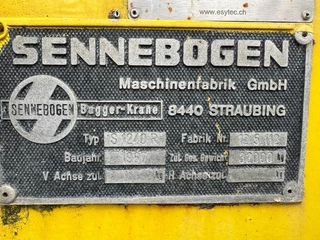 Sennebogen N/A 1987 - S 1240 R ( INCL 3 GRAPS 27M BOOM ) image 11