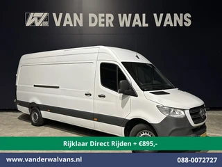 Mercedes-Benz Sprinter 2021 - 317 CDI 170pk L3H2 Euro6 *Rijklaar Direct Rijden* Airco | Camera | Apple Carplay | Cruisecontrol | Chauffeursstoel afbeelding 1 miniatuur