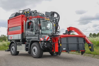 Mercedes-Benz Unimog 2023 - U 427 Greentec woodchipper combi obrazek 4