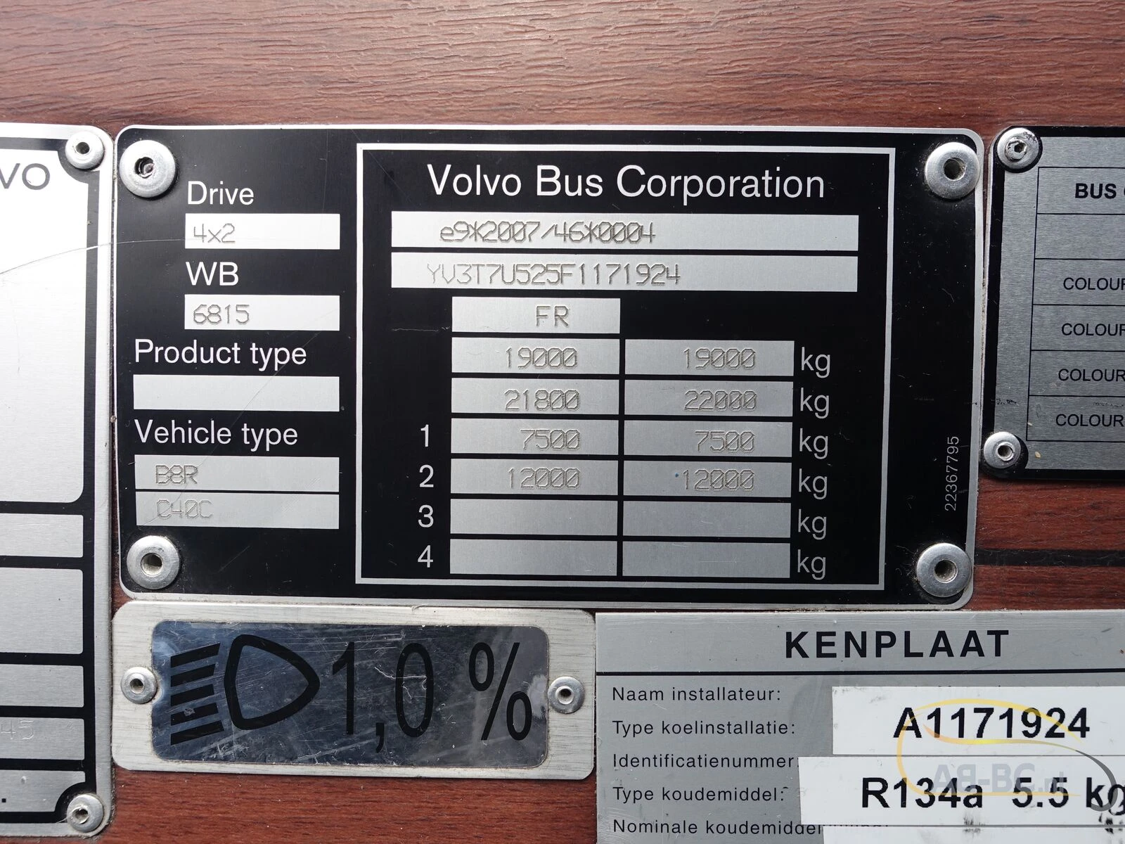 Volvo 9500H - 59 Seats EURO 6 2015 afbeelding 46