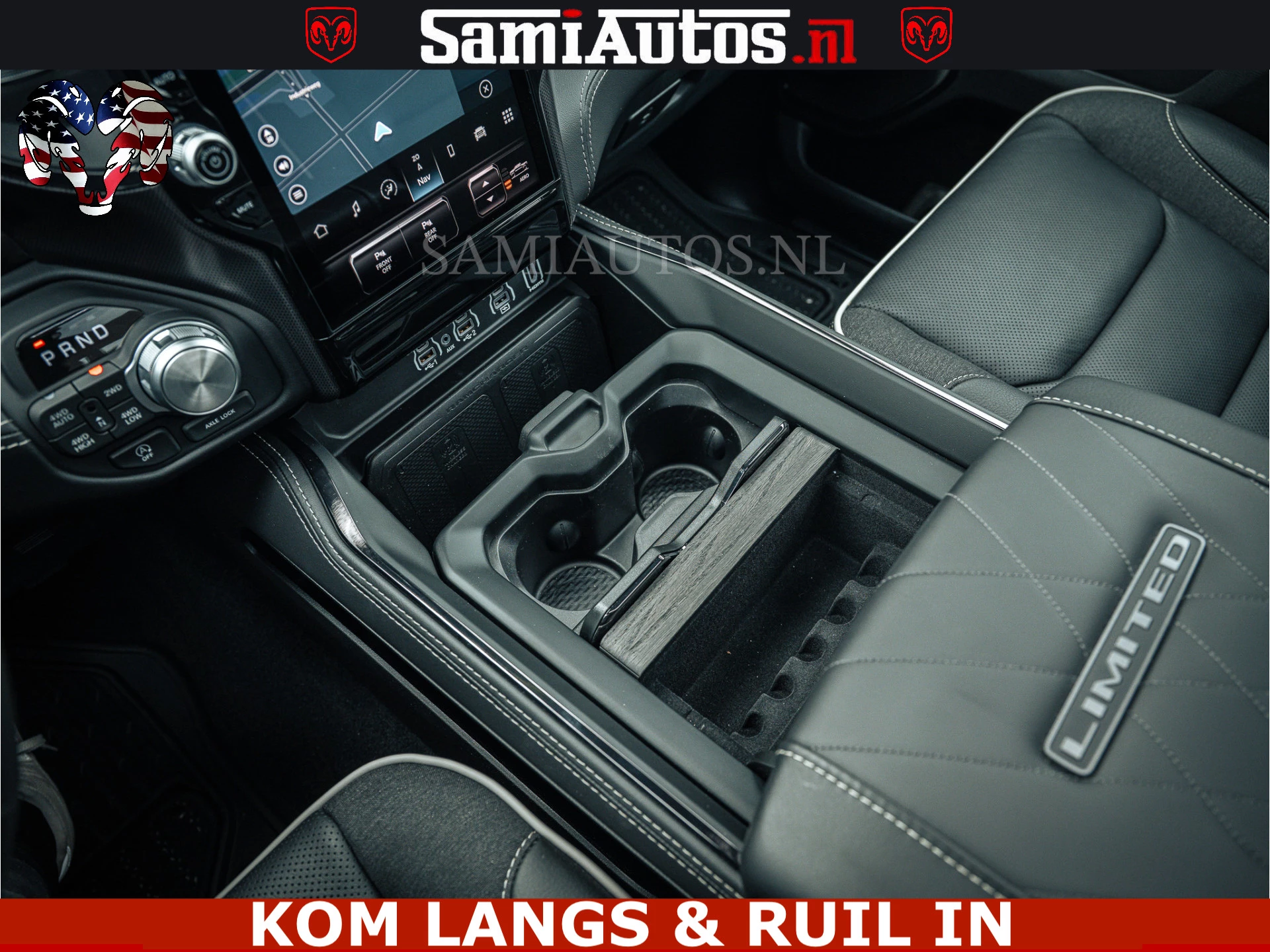 Dodge Ram Pick-Up 2024 - LIMITED NIGHT H.O 540HP 706Nm | Massage + Full Option | De Meest Luxe en Volle in zijn Klasse | obrázek 18