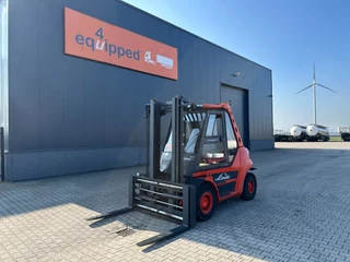 Linde N/A 2003 - H60D-02 / fork positioner / 6.000kg / duplex / 6 cil. Deutz diesel изображение 1