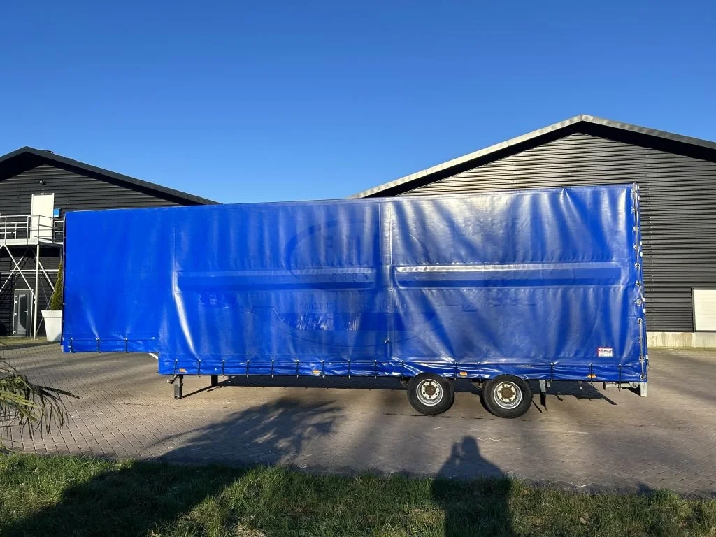 Veldhuizen 2007 - Be oplegger semi gesloten huif 9.8 ton zdjęcie 1