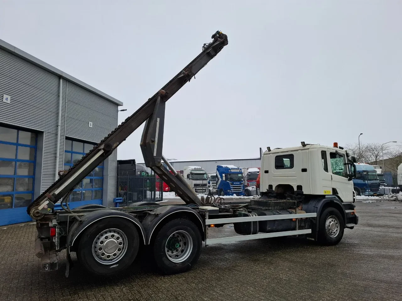Scania P 2014 - P400 / LIFT+LENKACHSE / MULTILIFT 24TON / TUV:16-06-2026 / AIRCO / AUTOMATIC / EURO-5 / 2014 afbeelding 9