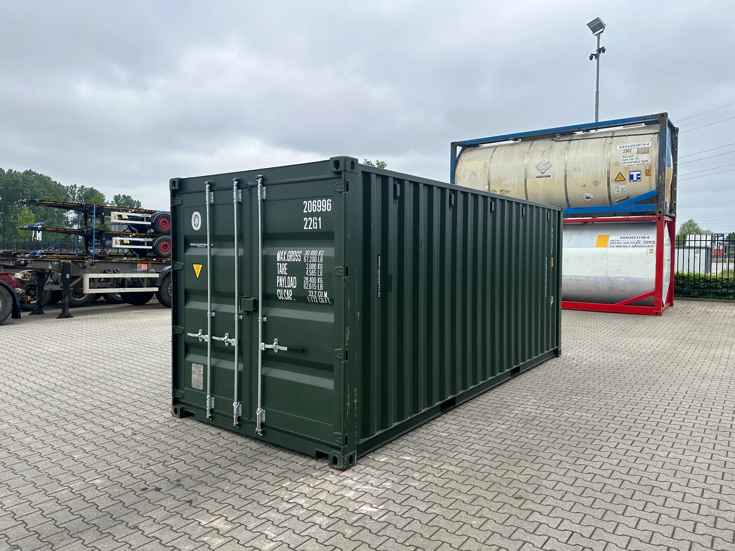 YANGZHOU 2026 - NEW (ONE-WAY) 20FT ISO DV 8'6" STANDARD container obrázek 20