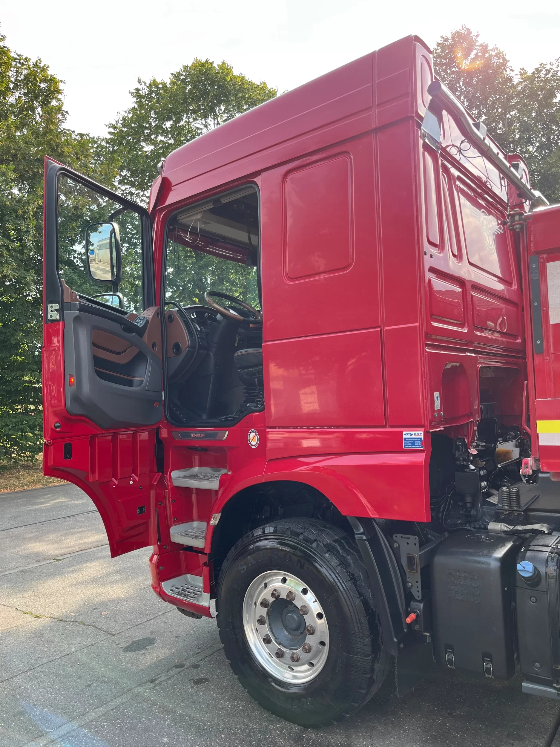 DAF XF 530 2018 - FAT, 6x4, Kempf 3-Seiten Kipper, Bordmatik afbeelding 11