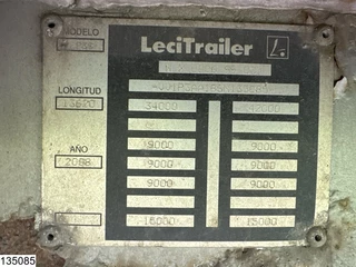 Lecitrailer N/A 2008 - Tautliner obrazek 4