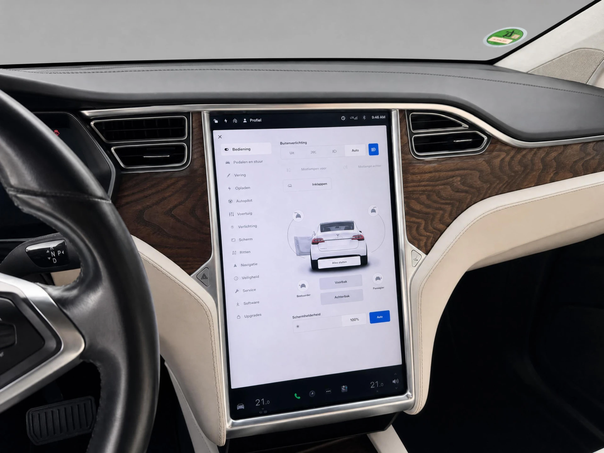 Tesla Model X 2018 - 75D Base 7p. afbeelding 22